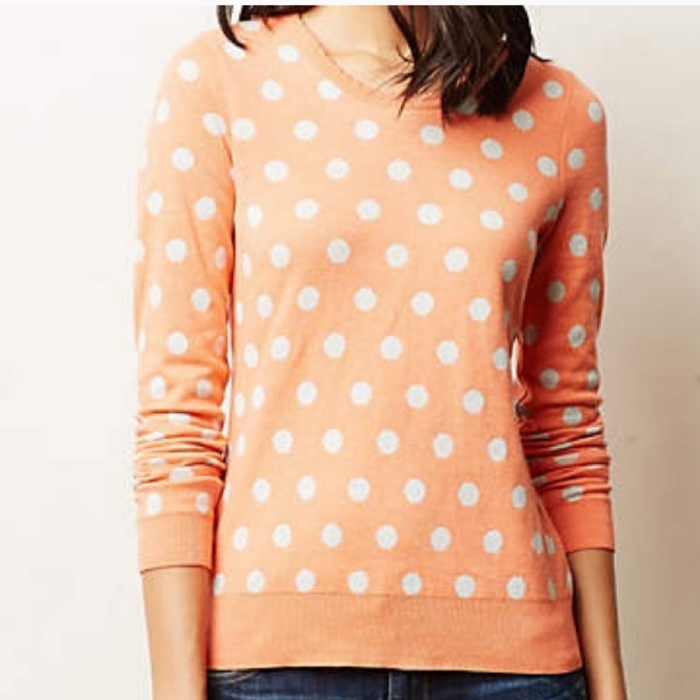 Anthropologie Moth Bluebird Pullover Sweater Size Small